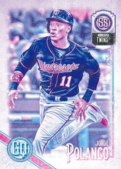 2018 Topps Gypsy Queen - Missing Black Plate #168 Jorge Polanco Front