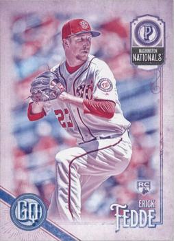2018 Topps Gypsy Queen - Missing Black Plate #193 Erick Fedde Front