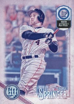 2018 Topps Gypsy Queen - Missing Black Plate #202 George Springer Front
