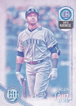 2018 Topps Gypsy Queen - Missing Black Plate #297 Nelson Cruz Front
