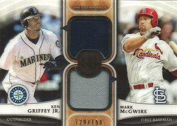 2018 Topps Tribute - Dual Relics Combo #DR-GM Ken Griffey Jr. / Mark McGwire Front