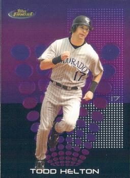 2004 Finest #6 Todd Helton Front