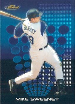 2004 Finest #58 Mike Sweeney Front