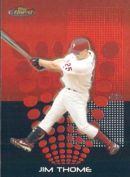 2004 Finest #75 Jim Thome Front