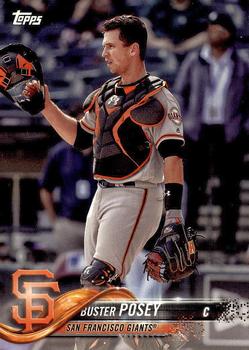 2018 Topps National League Standouts #NL-4 Buster Posey Front