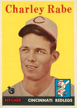 2014 Topps - 75th Anniversary Buybacks 1958 #376 Charley Rabe Front
