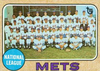 2014 Topps - 75th Anniversary Buybacks 1968 #401 New York Mets Front