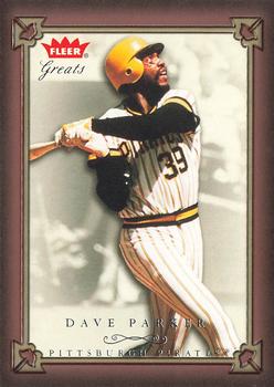 2004 Fleer Greats of the Game #27 Dave Parker Front