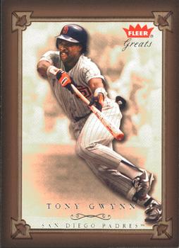 2004 Fleer Greats of the Game #48 Tony Gwynn Front