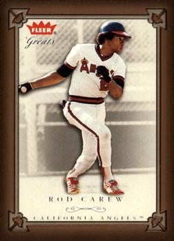 2004 Fleer Greats of the Game #57 Rod Carew Front