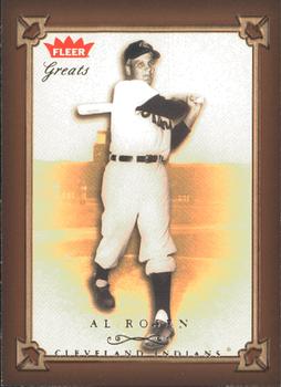 2004 Fleer Greats of the Game #82 Al Rosen Front