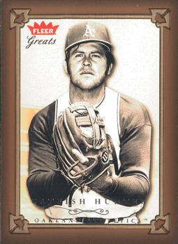 2004 Fleer Greats of the Game #91 Catfish Hunter Front