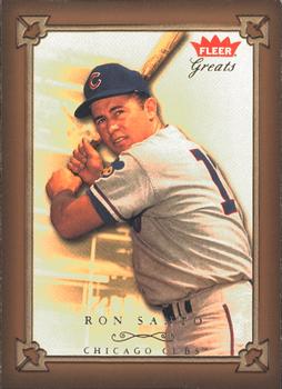 2004 Fleer Greats of the Game #102 Ron Santo Front