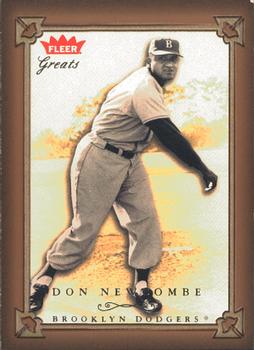 2004 Fleer Greats of the Game #128 Don Newcombe Front