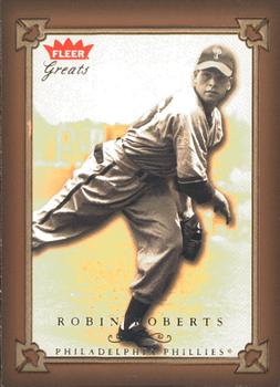 2004 Fleer Greats of the Game #129 Robin Roberts Front