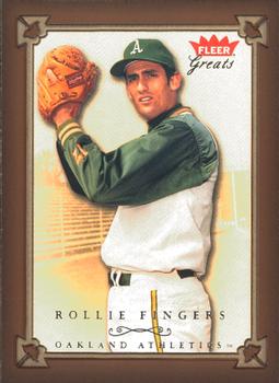 2004 Fleer Greats of the Game #133 Rollie Fingers Front