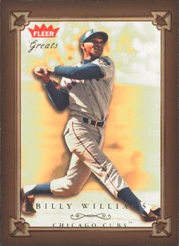2004 Fleer Greats of the Game #135 Billy Williams Front