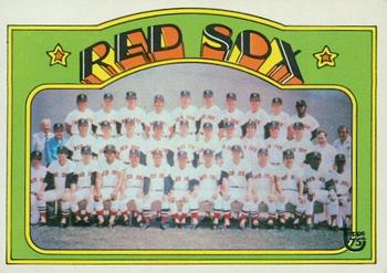 2014 Topps - 75th Anniversary Buybacks 1972 #328 Red Sox Team Front