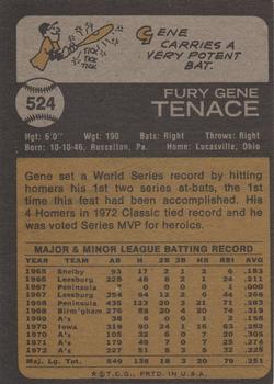 2014 Topps - 75th Anniversary Buybacks 1973 #524 Gene Tenace Back