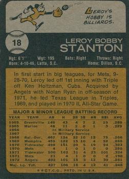 2014 Topps - 75th Anniversary Buybacks 1973 #18 Leroy Stanton Back