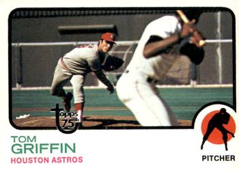 2014 Topps - 75th Anniversary Buybacks 1973 #468 Tom Griffin Front