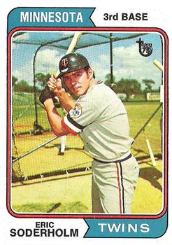 2014 Topps - 75th Anniversary Buybacks 1974 #503 Eric Soderholm Front
