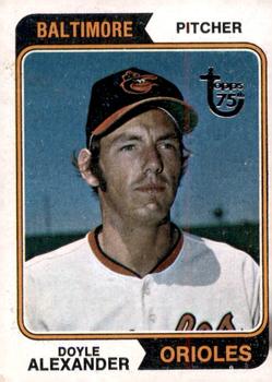 2014 Topps - 75th Anniversary Buybacks 1974 #282 Doyle Alexander Front