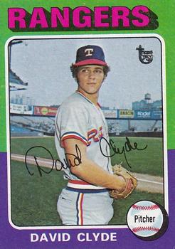 2014 Topps - 75th Anniversary Buybacks 1975 #12 David Clyde Front