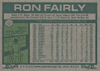 2014 Topps - 75th Anniversary Buybacks 1977 #127 Ron Fairly Back