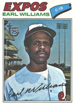 2014 Topps - 75th Anniversary Buybacks 1977 #223 Earl Williams Front