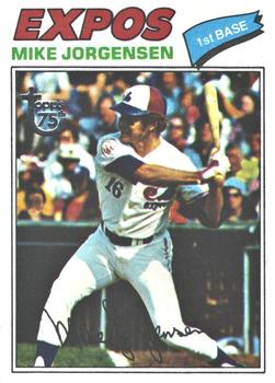 2014 Topps - 75th Anniversary Buybacks 1977 #368 Mike Jorgensen Front