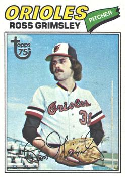 2014 Topps - 75th Anniversary Buybacks 1977 #572 Ross Grimsley Front