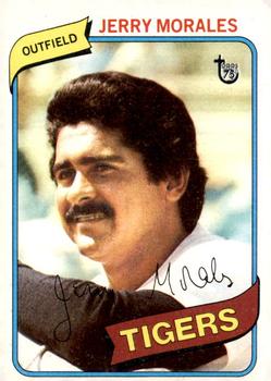 2014 Topps - 75th Anniversary Buybacks 1980 #572 Jerry Morales Front