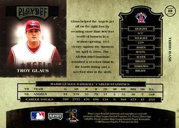 2004 Playoff Prime Cuts II - Century Silver #29 Troy Glaus Back