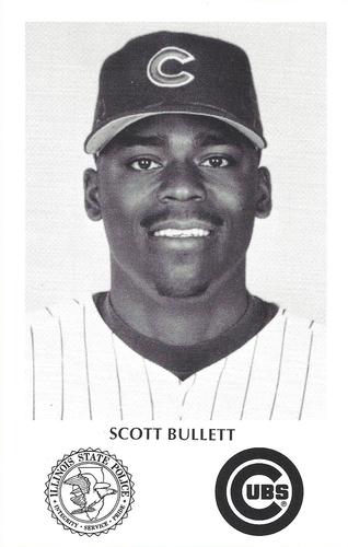 1995 Chicago Cubs Police #NNO Scott Bullett Front