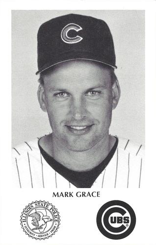 1995 Chicago Cubs Police #NNO Mark Grace Front