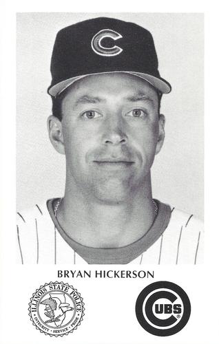 1995 Chicago Cubs Police #NNO Bryan Hickerson Front
