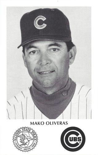1995 Chicago Cubs Police #NNO Mako Oliveras Front