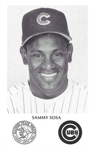 1995 Chicago Cubs Police #NNO Sammy Sosa Front