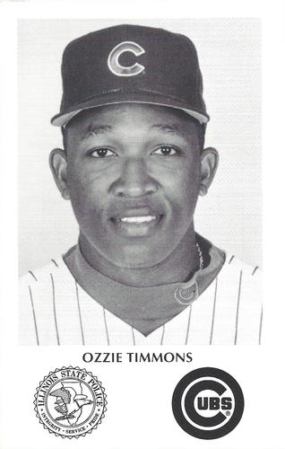 1995 Chicago Cubs Police #NNO Ozzie Timmons Front