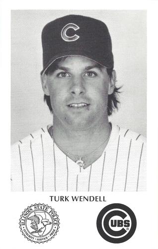 1995 Chicago Cubs Police #NNO Turk Wendell Front