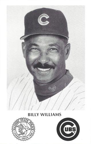 1995 Chicago Cubs Police #NNO Billy Williams Front