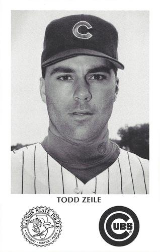 1995 Chicago Cubs Police #NNO Todd Zeile Front