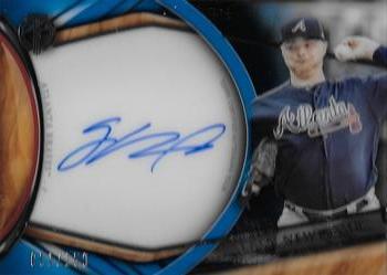 2018 Topps Tribute - Autographs Blue #TA-SNE Sean Newcomb Front