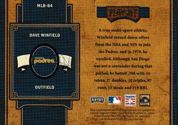 2004 Playoff Prime Cuts II - MLB Icons #MLB-84 Dave Winfield Back