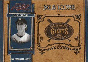 2004 Playoff Prime Cuts II - MLB Icons #MLB-92 Steve Carlton Front
