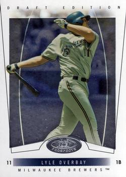 2004 Fleer Hot Prospects Draft Edition #12 Lyle Overbay Front