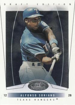 2004 Fleer Hot Prospects Draft Edition #19 Alfonso Soriano Front