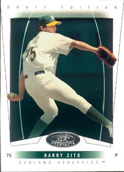 2004 Fleer Hot Prospects Draft Edition #58 Barry Zito Front