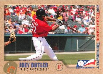 2010 Grandstand Texas League Top Prospects #NNO Joey Butler Front
